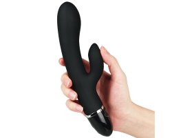 Перезаряжаемый вибратор O-Sensual Clit Duo Climax, 21 см, Ø 3,7 см-foto5