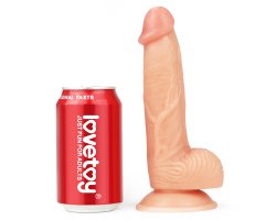 Реалистичный фаллоимитатор на присоске The Ultra Soft Dude 20 см, Ø 4 см-foto5