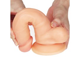 Реалистичный фаллоимитатор на присоске Ultra Soft Dude 20 см, Ø 4 см-foto2