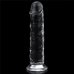 Прозрачный фаллос на присоске Clear Dildo, 18 см, Ø 3,5 см