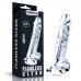 Прозрачный фаллоимитатор на присоске с мошонкой Clear Dildo, 19 см, Ø 3,5 см Прозрачный фаллоимитатор на присоске с мошонкой Clear Dildo, 19 см, Ø 3,5 см