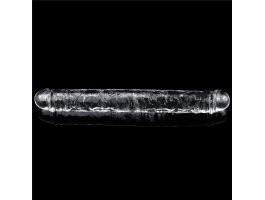 Двойной прозрачный фаллоимитатор Clear Double Dildo, 30 см, Ø 3,5 см-foto7