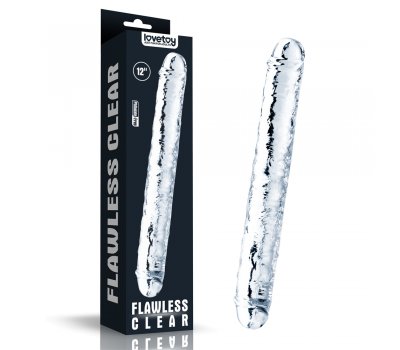 Двойной прозрачный фаллоимитатор Clear Double Dildo, 30 см, Ø 3,5 см Двойной прозрачный фаллоимитатор Clear Double Dildo, 30 см, Ø 3,5 см