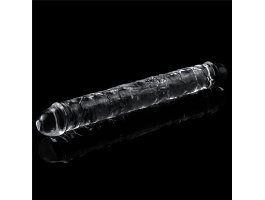 Двойной прозрачный фаллоимитатор Clear Double Dildo, 30 см, Ø 3,5 см-foto8
