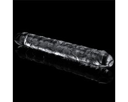 Двойной прозрачный фаллоимитатор Clear Double Dildo, 30 см, Ø 3,5 см-foto8