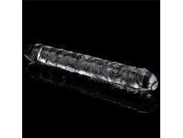 Двойной прозрачный фаллоимитатор Clear Double Dildo, 30 см, Ø 3,5 см-foto2