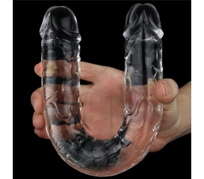 Двойной прозрачный фаллоимитатор Clear Double Dildo, 30 см, Ø 3,5 см Двойной прозрачный фаллоимитатор Clear Double Dildo, 30 см, Ø 3,5 см