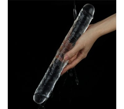Двойной прозрачный фаллоимитатор Clear Double Dildo, 30 см, Ø 3,5 см Двойной прозрачный фаллоимитатор Clear Double Dildo, 30 см, Ø 3,5 см