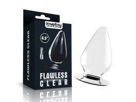 Прозрачная анальная пробка XL Clear Anal Plug, Ø 1 - 6 см Прозрачная анальная пробка XL Clear Anal Plug, Ø 1 - 6 см