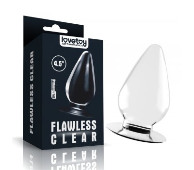 Прозрачная анальная пробка XL Clear Anal Plug, Ø 1 - 6 см Прозрачная анальная пробка XL Clear Anal Plug, Ø 1 - 6 см