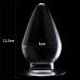 Прозрачная анальная пробка XL Clear Anal Plug, Ø 1 - 6 см Прозрачная анальная пробка XL Clear Anal Plug, Ø 1 - 6 см