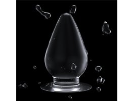 Прозрачная анальная пробка XL Clear Anal Plug, Ø 1 - 6 см-foto3