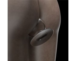 Прозрачная анальная пробка XL Clear Anal Plug, Ø 1 - 6 см-foto5