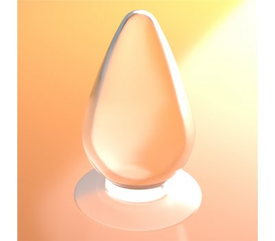 Прозрачная анальная пробка XL Clear Anal Plug, Ø 1 - 6 см Прозрачная анальная пробка XL Clear Anal Plug, Ø 1 - 6 см