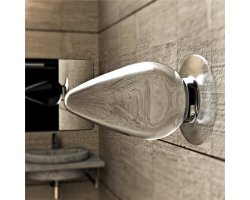 Прозрачная анальная пробка XL Clear Anal Plug, Ø 1 - 6 см-foto9