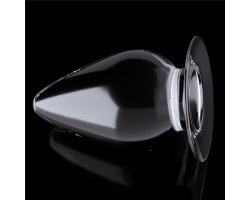 Прозрачная анальная пробка XL Clear Anal Plug, Ø 1 - 6 см-foto4