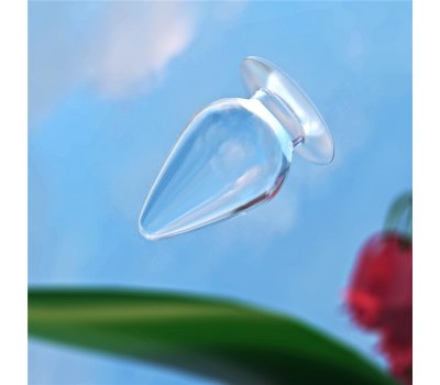Прозрачная анальная пробка XL Clear Anal Plug, Ø 1 - 6 см Прозрачная анальная пробка XL Clear Anal Plug, Ø 1 - 6 см