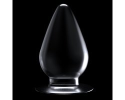 Прозрачная анальная пробка XL Clear Anal Plug, Ø 1 - 6 см-foto10