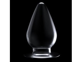 Прозрачная анальная пробка XL Clear Anal Plug, Ø 1 - 6 см-foto10