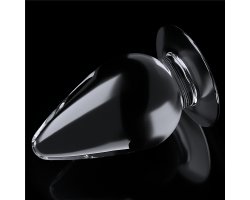 Прозрачная анальная пробка XL Clear Anal Plug, Ø 1 - 6 см-foto13