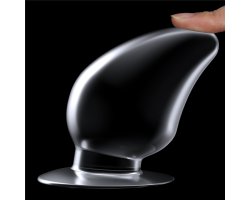 Прозрачная анальная пробка XL Clear Anal Plug, Ø 1 - 6 см-foto11