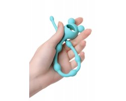 Анальная цепочка из силикона ЕODO BY TOYFA FROGGY, 27,4 СМ, Ø 1,4 СМ-foto3