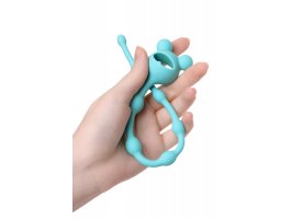 Анальная цепочка из силикона ЕODO BY TOYFA FROGGY, 27,4 СМ, Ø 1,4 СМ-foto3