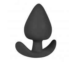 Черная анальная пробка Anal Plug Large, Ø 4 см-foto2