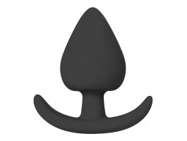 Черная анальная пробка Anal Plug Large, Ø 4 см