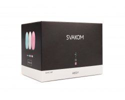 Мастурбатор яйцо Svakom «HEDY», белый, 14 см-foto5