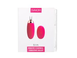 Интеллектуальное виброяйцо Svakom «Elva» с подогревом, красный, 8 см, Ø 3,4 см-foto5