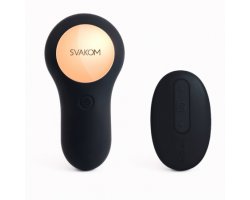 Анальный вибратор Svakom «Vick» с пультом дистанционного управления, черный, 10 см, Ø 2,6 см-foto7