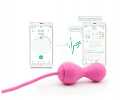 Тренажер Кегеля Magic Motion «Kegel Master» версия 2.0 с управлением через смартфон, розовый, Ø 3,5 см-foto5
