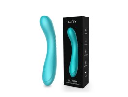 Вибратор точки G WINYI «MARINA», бирюзовый, 19,6 см, Ø 3,5 см Вибратор точки G WINYI «MARINA», бирюзовый, 19,6 см, Ø 3,5 см
