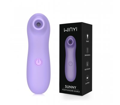 Бесконтактный стимулятор клитора WINYI «SUNNY», фиолетовый Бесконтактный стимулятор клитора WINYI «SUNNY», фиолетовый