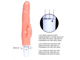 Мини вибратор с клиторальной стимуляцией-foto3