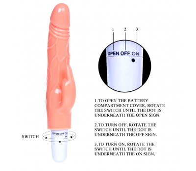 Мини вибратор с клиторальной стимуляцией Мини вибратор с клиторальной стимуляцией