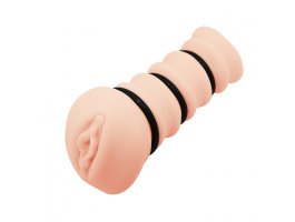 Мастурбатор вагина с утягивающими кольцами Crazy Bull «Rossi Flesh 3D»