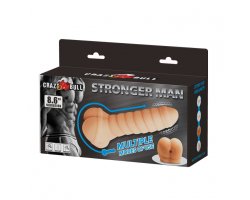 Насадка-мастурбатор с вибрацией «Stronger Man»-foto3