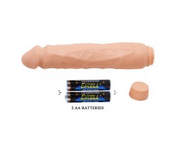 Вибратор Rambone Dick из киберкожи, 25 см, 4,9 см-foto5