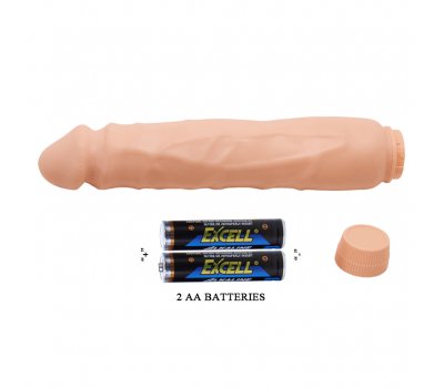Вибратор Rambone Dick из киберкожи, 25 см, 4,9 см Вибратор Rambone Dick из киберкожи, 25 см, 4,9 см