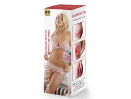 Мастурбатор 2 в 1 Vagina-Oral sex with teeth-foto9