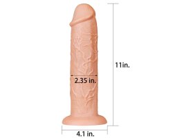 Фаллоимитатор для фистинга, 28 см, Ø 6 см-foto3