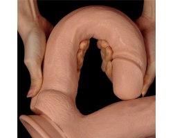 Двойной фаллоимитатор для фистинга, 30-33 см, Ø 5,5 - 6,8 см-foto13