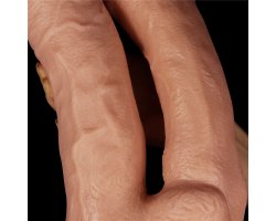 Двойной фаллоимитатор для фистинга, 30-33 см, Ø 5,5 - 6,8 см-foto8