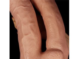 Двойной фаллоимитатор для фистинга, 30-33 см, Ø 5,5 - 6,8 см-foto8