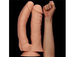 Двойной фаллоимитатор для фистинга, 30-33 см, Ø 5,5 - 6,8 см-foto9