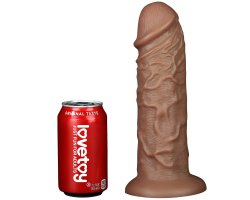 Вибратор-гигант мулат, 26.6 см, Ø 6.35 см-foto11