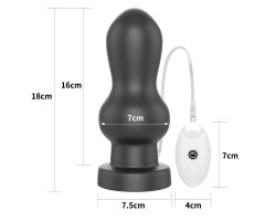 Большой плаг с вибрацией King Sized, 18 см, Ø 7 см-foto8
