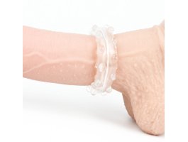 Прозрачное эрекционное кольцо POWER PLUS COCK RING-foto3